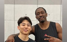 晒合照！雷霆球星日本行收官，与河村勇辉合练同框